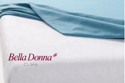 Protège-matelas imperméable forme drap-housse SELENIA en jersey extensible  avec film PU - Blanc