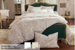 Linge de lit PALAZZO beige - TRADILINGE